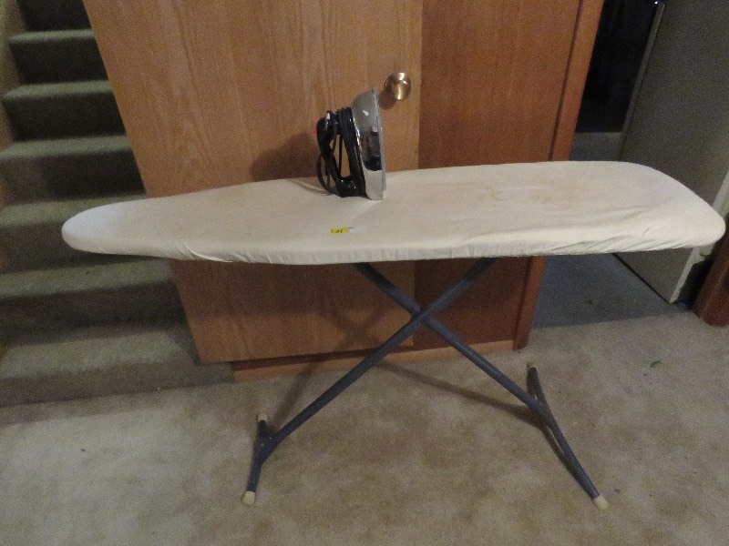 Ironing Board and Iron