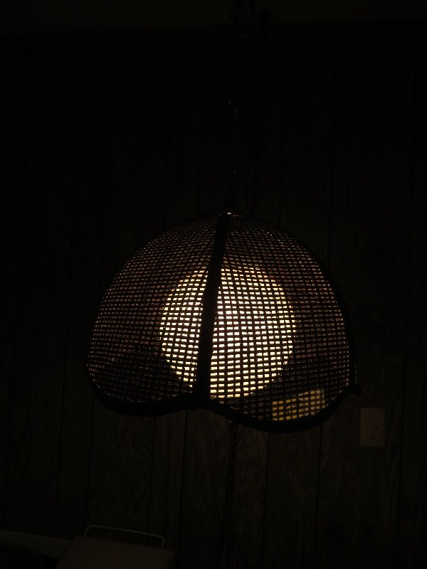 Vintage hanging light
