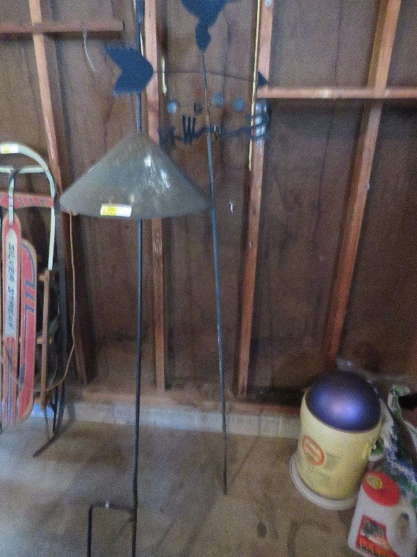 Shepherds hook and Weather Vane