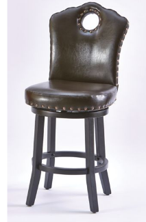 One Nailhead Swivel Stool Retail $1...