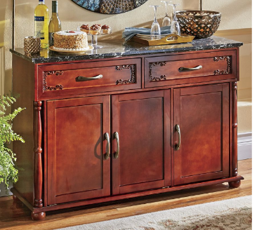 Canova Marble Sideboard Retail $289...