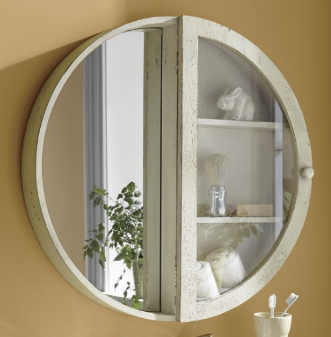 Round Mirror Cabinet Retail $99.99 ...