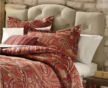 Linen Headboard King- see images Retail $149.99  Our Linen Headboard is detailed with button tufting in a classic diamond pattern for a luxurious profile.