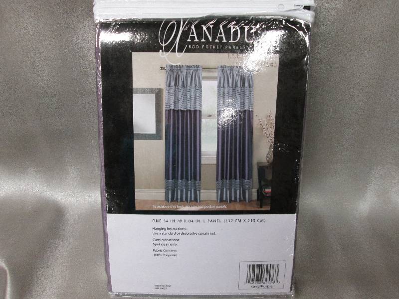 Xanadu Rod Pocket Panel 54x84 inch ...