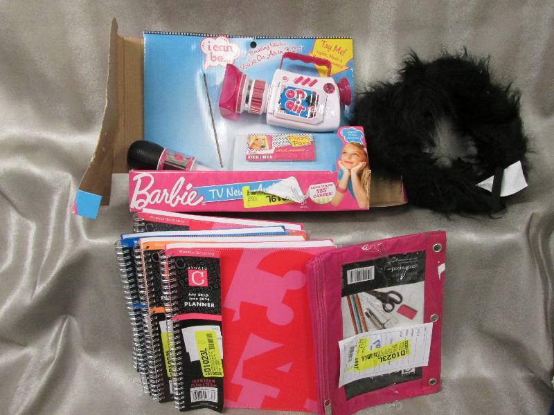 lot 13 image: Barbie News Anchor , Outdated plann...