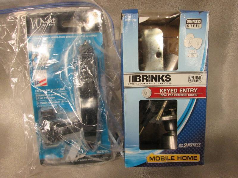 lot 31 image: Brinks Mobile Home Bell Knob, Wrigh...