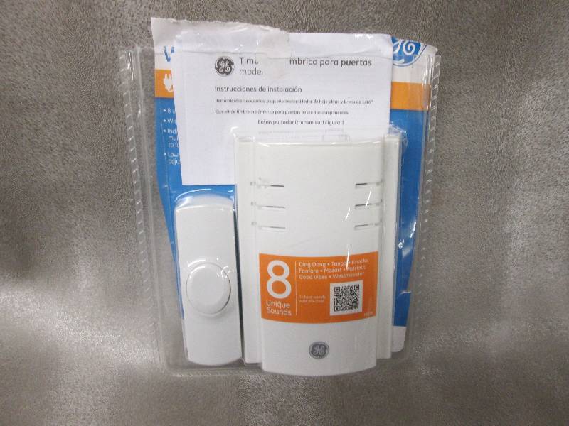 lot 33 image: GE Wireless Door Chime...