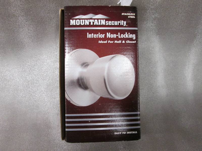 lot 61 image: Mountain Security Non-locking door ...