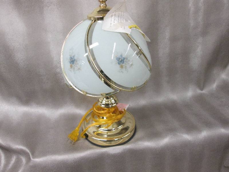 lot 74 image: Ornamental bedroom lamp...