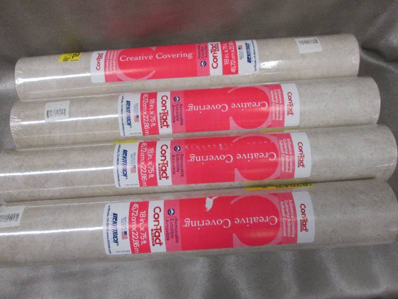 lot 88 image: Contact Creative Coverings 4 rolls ...