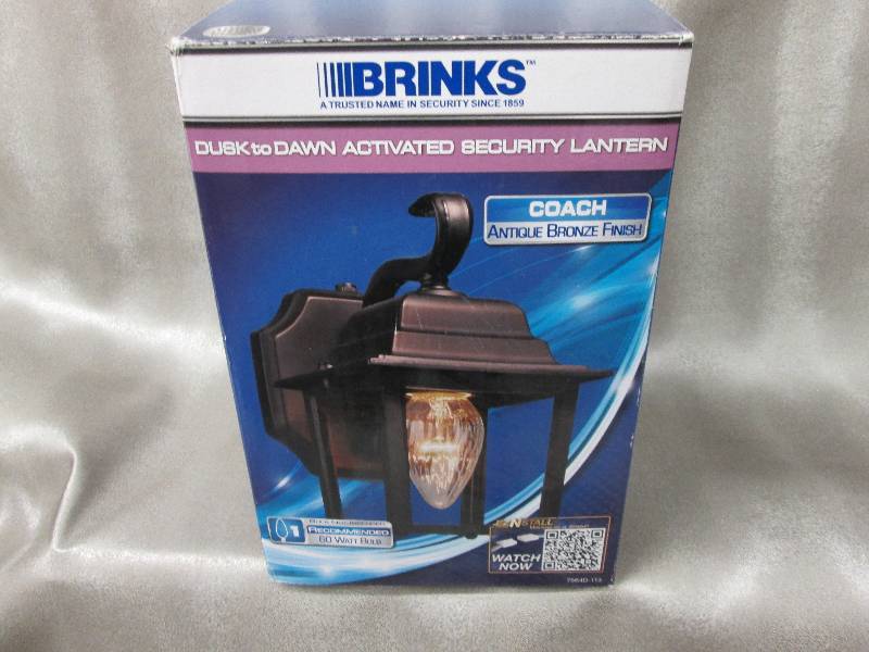 lot 116 image: Brinks Dusk to Dawn Activated Secur...