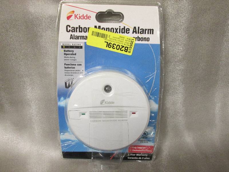 lot 118 image: Kidde Carbon Monoxide Alarm...