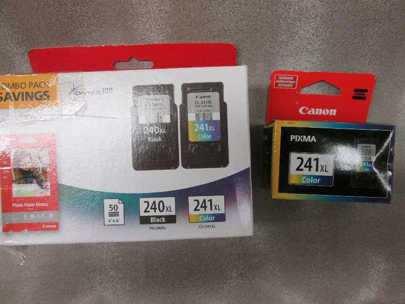 lot 122 image: Canon ink cartridges...
