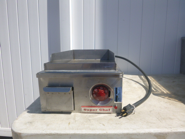 lot 2 image: Super Chef Griddle