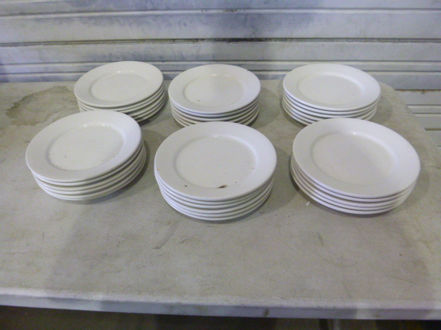 lot 72 image: 35 Dinner Plates