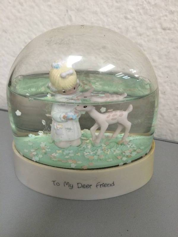 To My Deer Friend Snow Globe