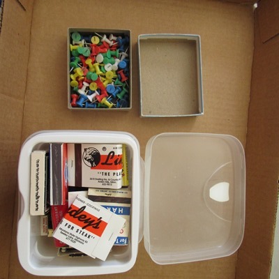 Matchbooks & Push Pins