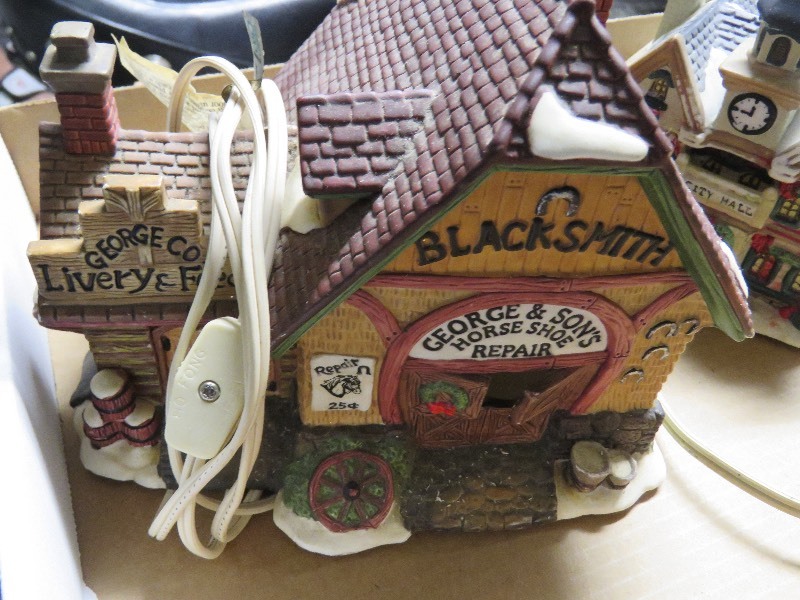 Christmas Village Houses
