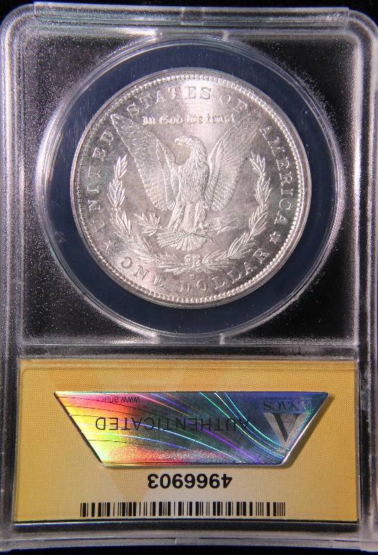1879-S MORGAN SILVER DOLLAR MS64 ANACS