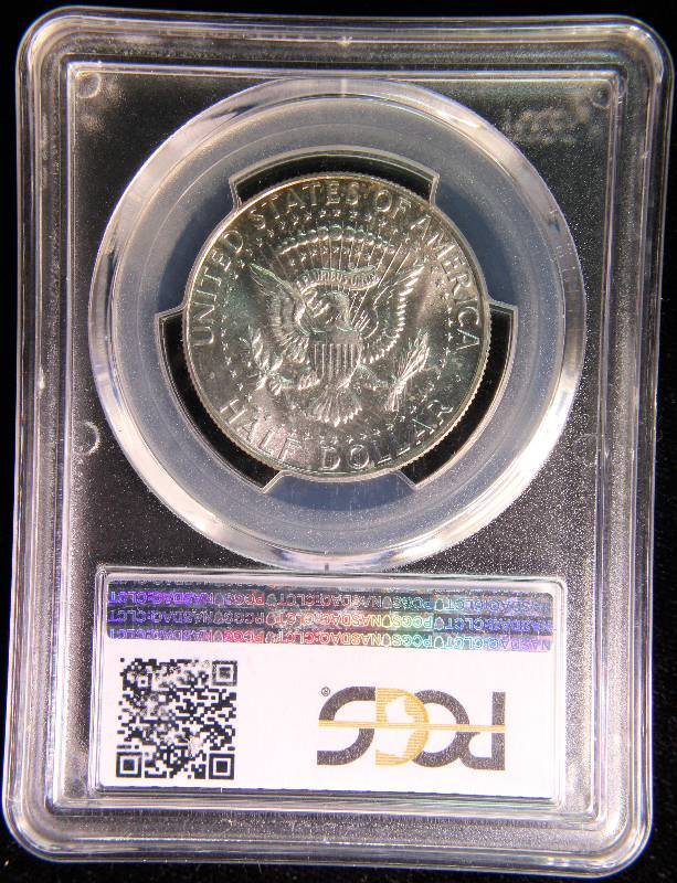 1968-D KENNEDY 40% SILVER HALF DOLLAR MS64 PCGS