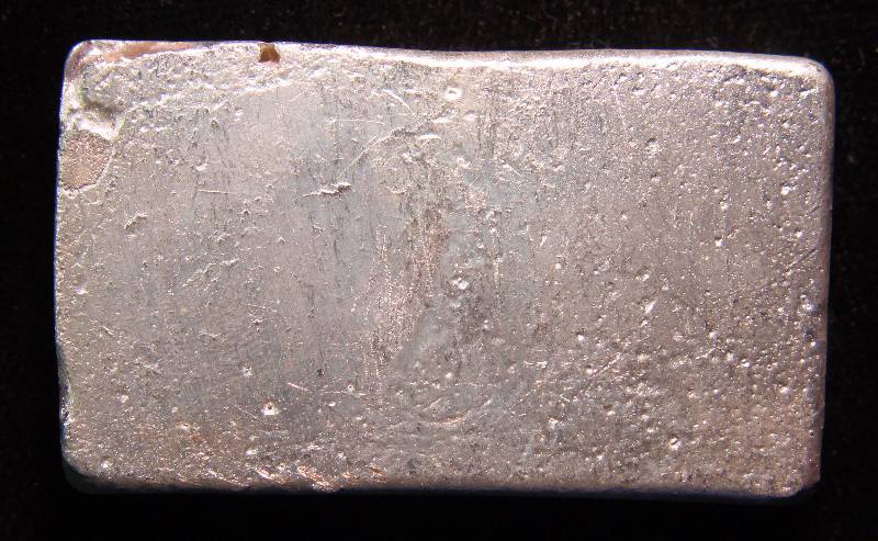 3 TROY OZ. .999 FINE SILVER BAR HAND POURED PROSPECTORS SNAKE DESIGN