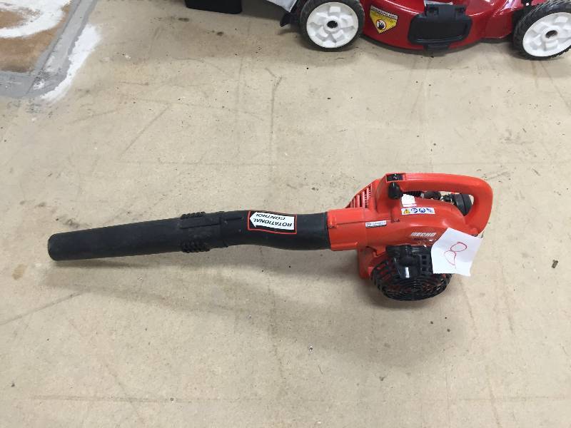 lot 8 image: Echo 165 MPH 391 CFM 25.4cc Gas Blower Vacuum Model # ES-250 working conditions