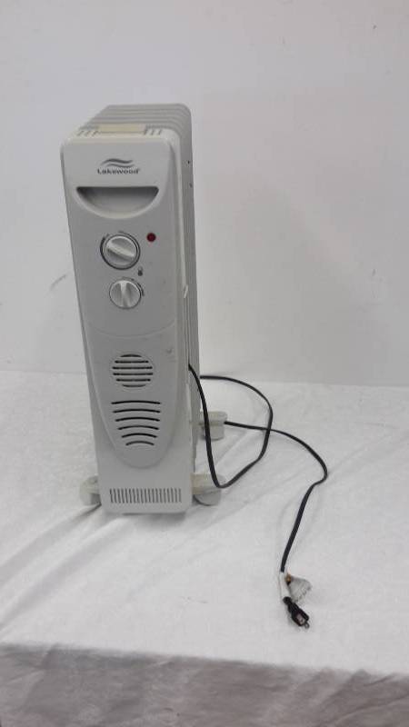 Oil filled heater