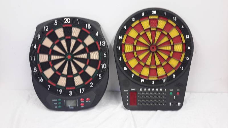 Electronic dart boards