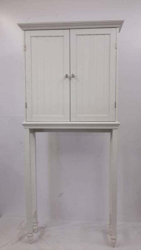 Over toilet shelving