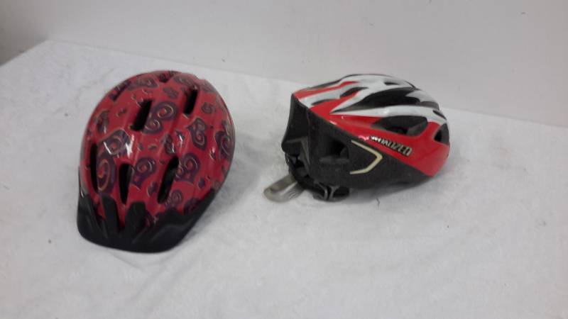 Pair of helmets
