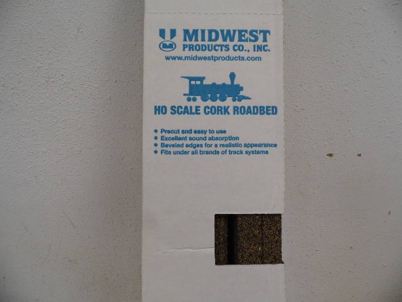 HO Scale Cork Roadbed