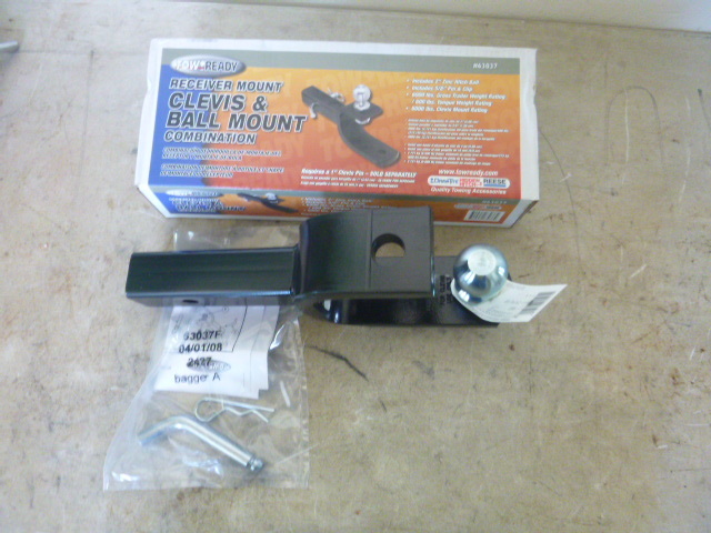 lot 5 image: Tow Ready 2 Clevis and Ball Mount