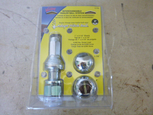lot 8 image: Valley Interchangeable Trailer Ball System