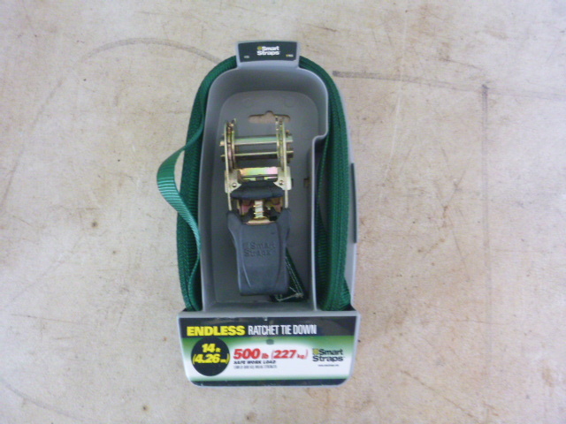 lot 23 image: Smart Straps Ratchet Tie Down