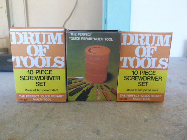 lot 95 image: 3 Drum of Tools
