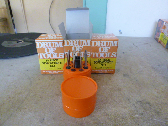 lot 96 image: 3 Drum of Tools