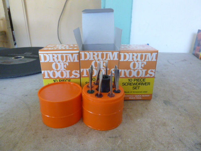 lot 97 image: 3 Drum of Tools