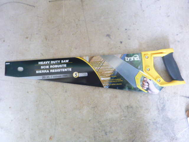 lot 107 image: Bond Heavy Duty Hand Saw