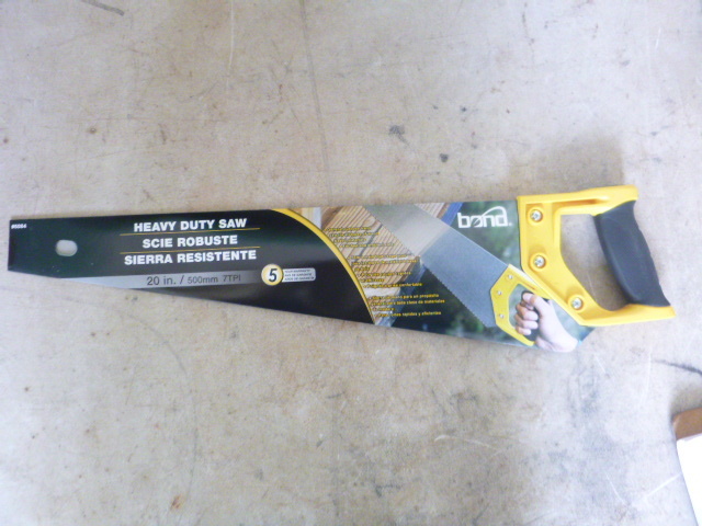 lot 108 image: Bond Heavy Duty Hand Saw