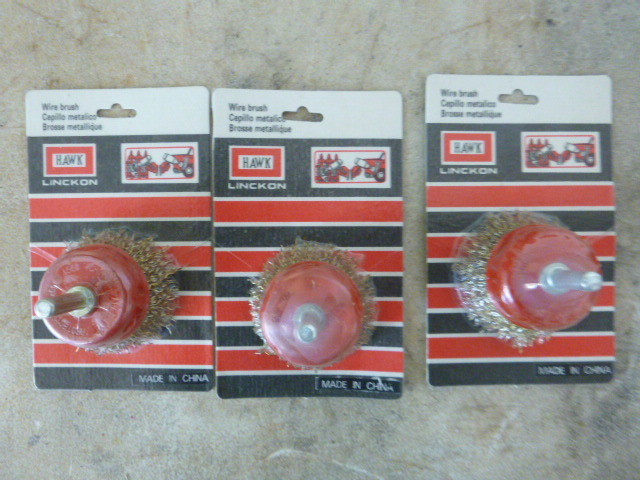 lot 110 image: 3 Hawk Wire Brushes