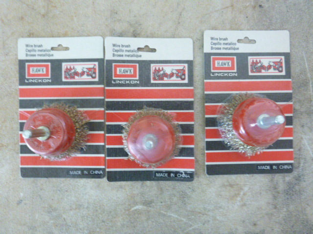 lot 111 image: 3 Hawk Wire Brushes