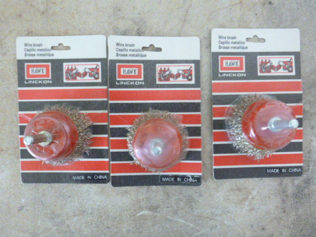 lot 112 image: 3 Hawk Wire Brushes