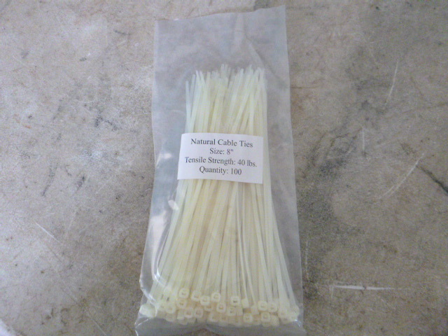 lot 126 image: 8 Cable Ties