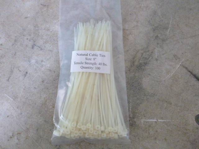 lot 127 image: 8 Cable Ties