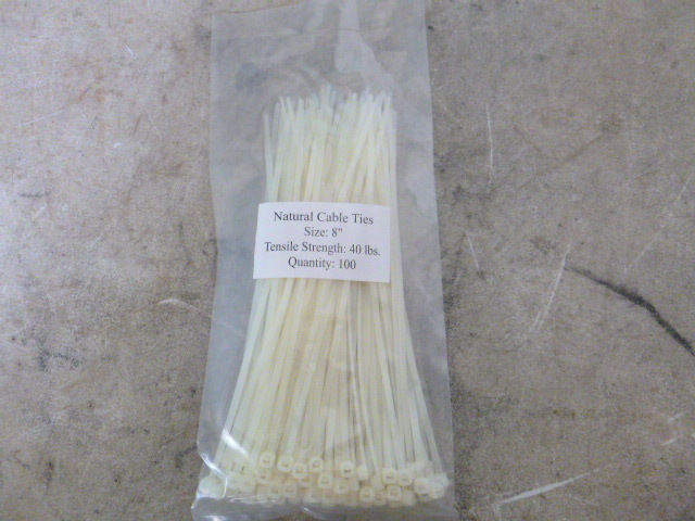 lot 129 image: 8 Cable Ties