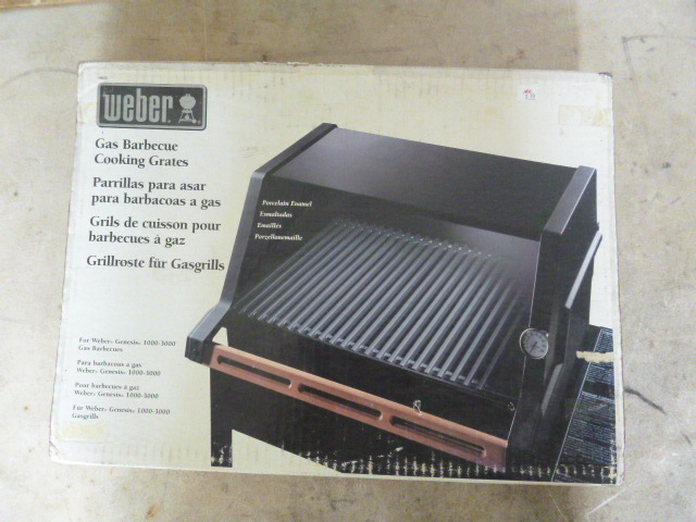 lot 169 image: Weber Gas Barbecue Cooking Grate