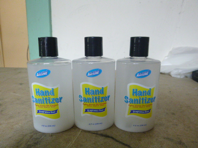lot 172 image: 3 Bottles of Hand Sanitizer