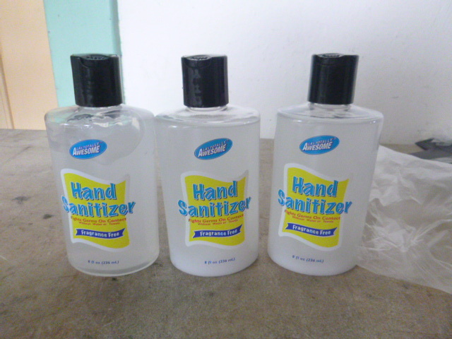 lot 179 image: 3 Bottles of Hand Sanitizer