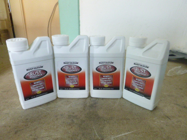 lot 196 image: 4 Bottles of Rust-Oleum Rust Reformer