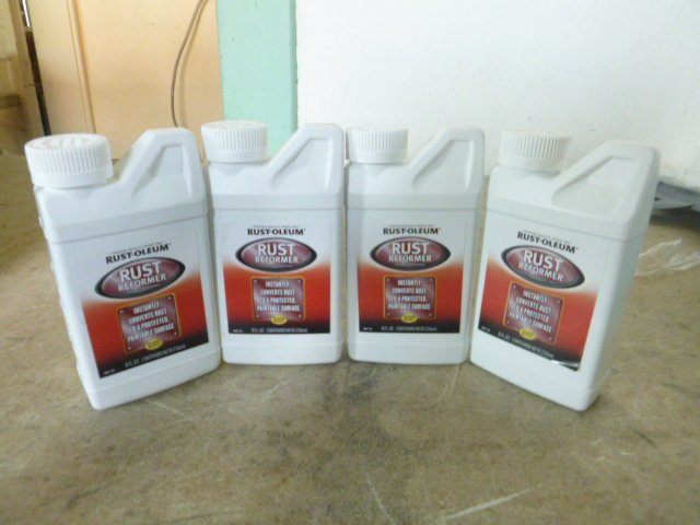 lot 197 image: 4 Bottles of Rust-Oleum Rust Reformer